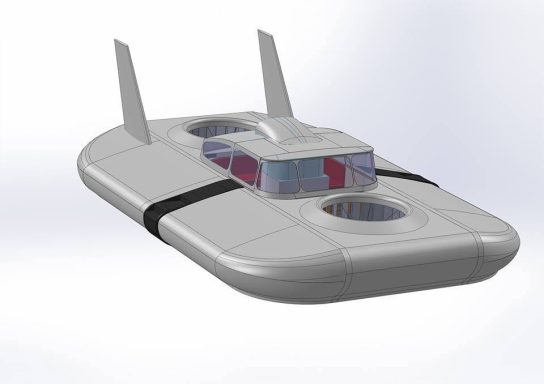 CC2 Hovercraft Kit - 1:6